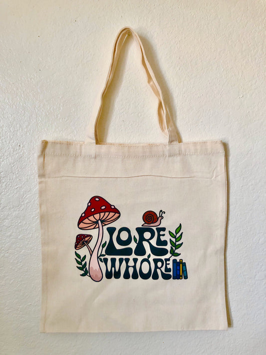 Lore Whore Tote Bag