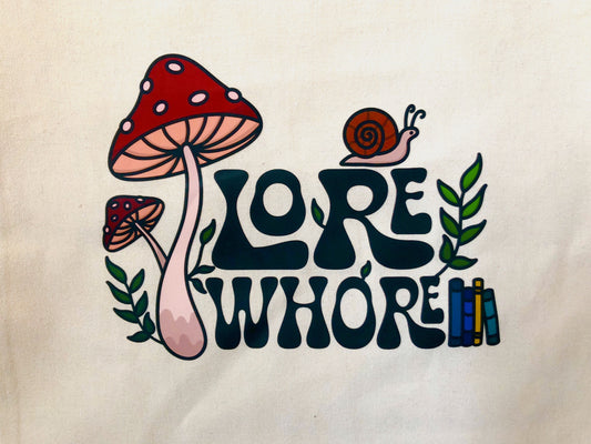Lore Whore Tote Bag