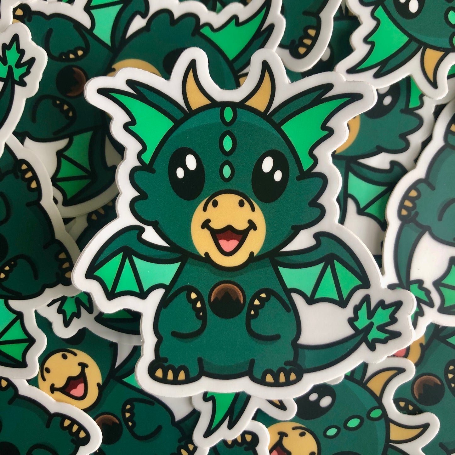 Baby Element Dragon Vinyl Sticker