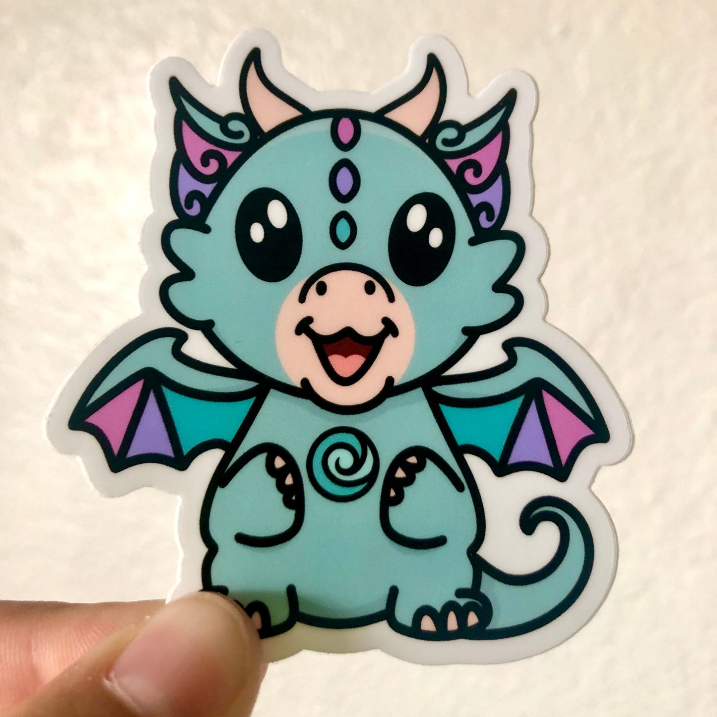 Baby Element Dragon Vinyl Sticker
