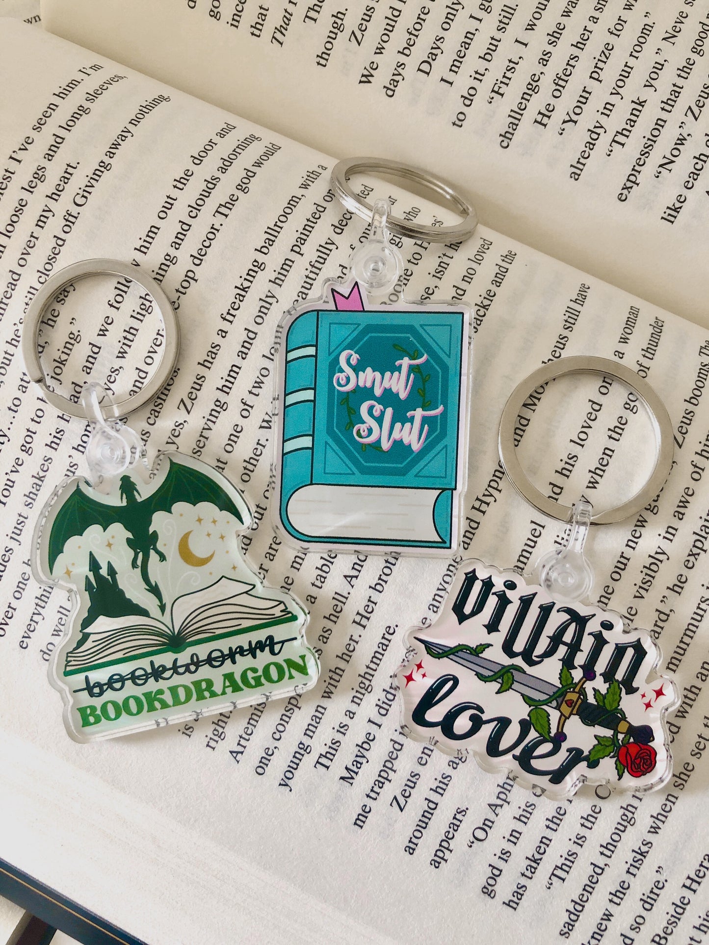 Villain Lover Acrylic Keychain
