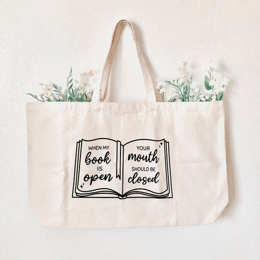 X-Large Bookish Tote Bag