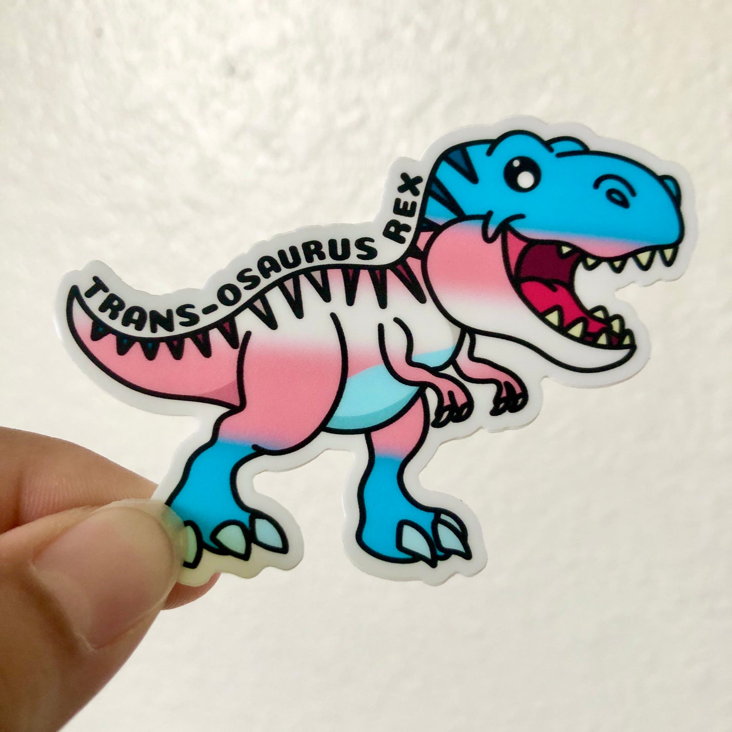 Trans-osaurus Rex Dinosaur Vinyl Sticker