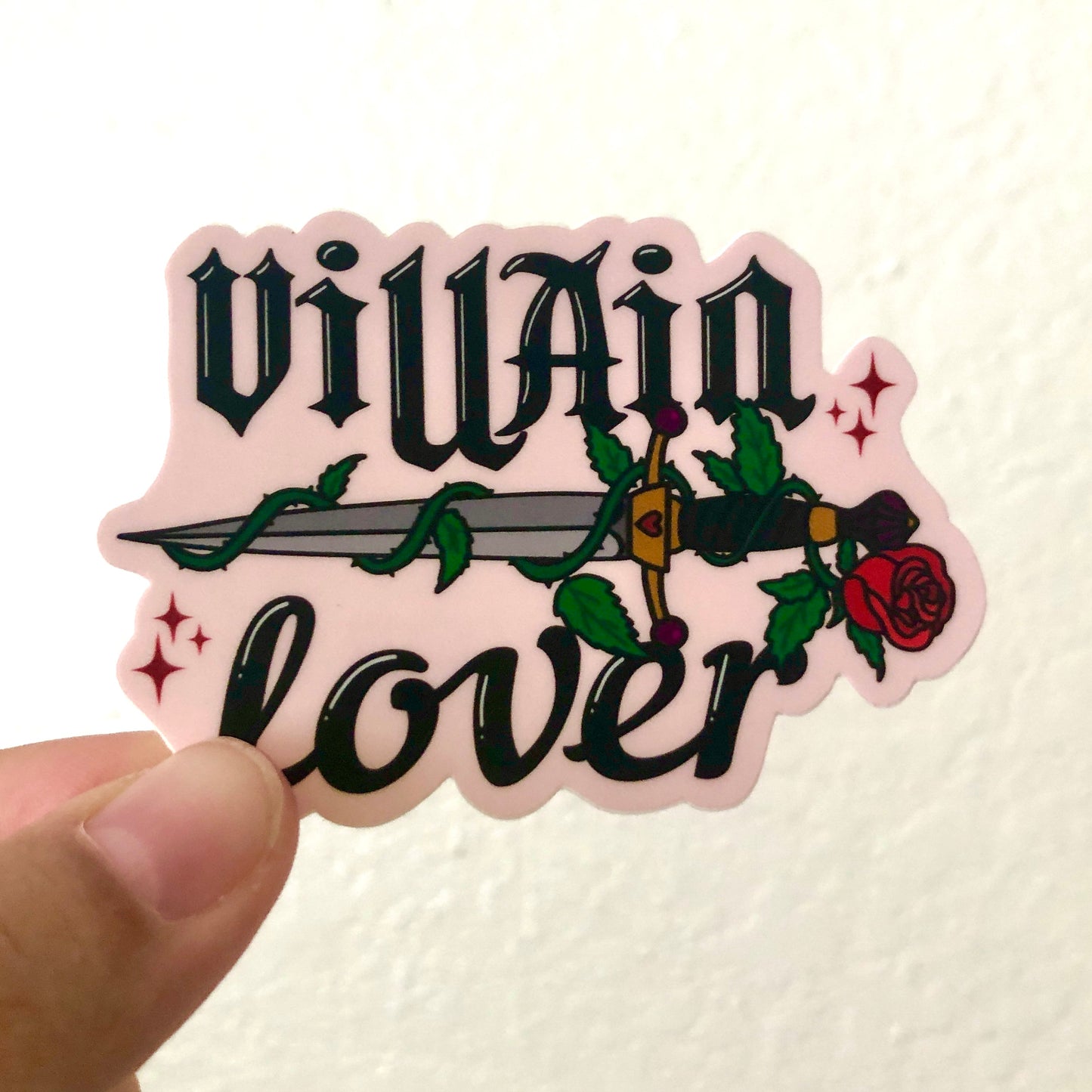 Villain Lover Vinyl Sticker