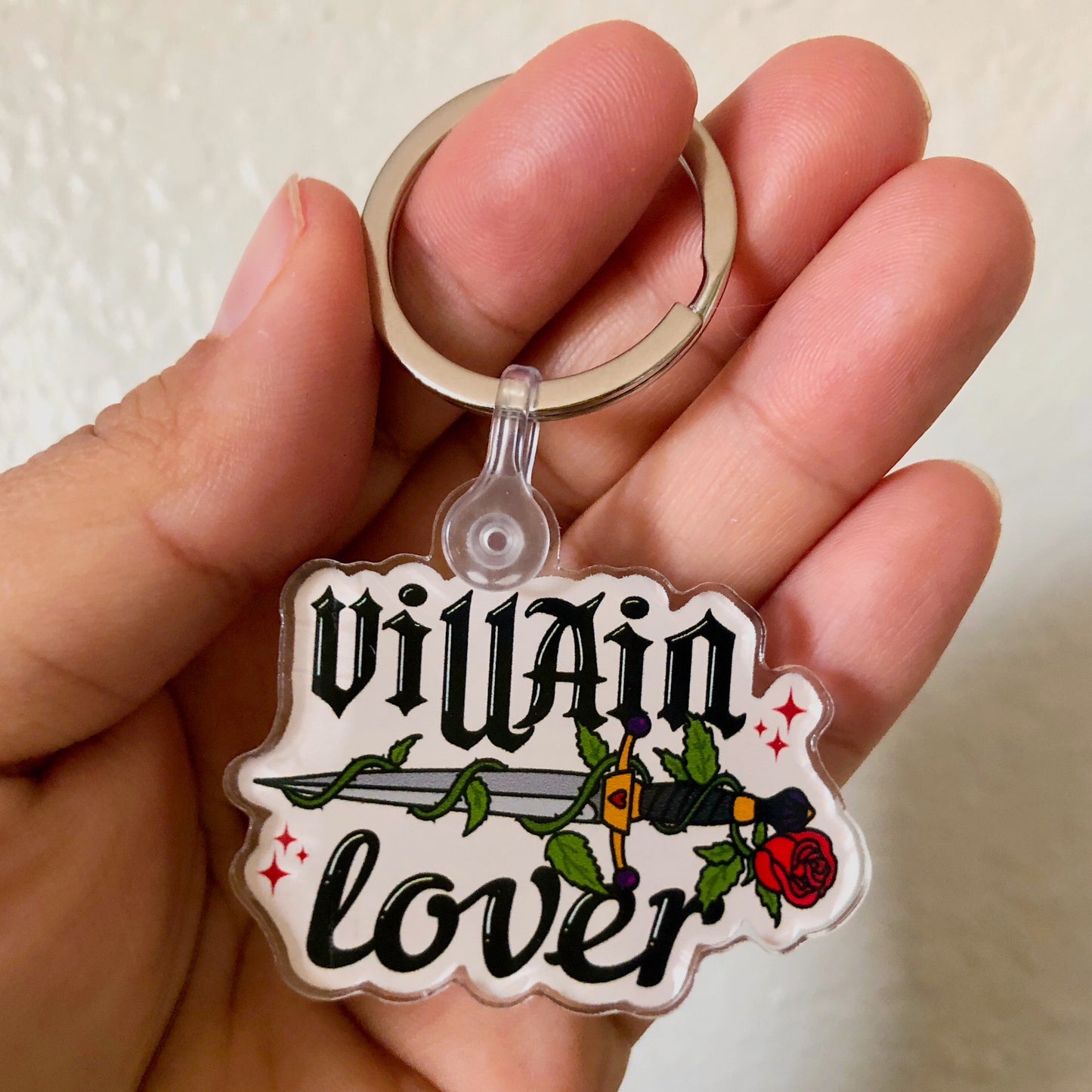 Villain Lover Acrylic Keychain