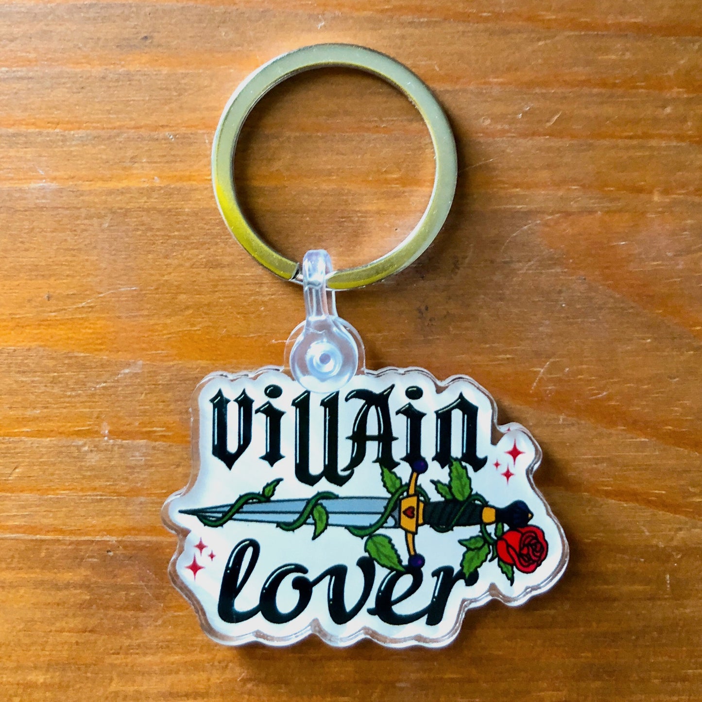 Villain Lover Acrylic Keychain