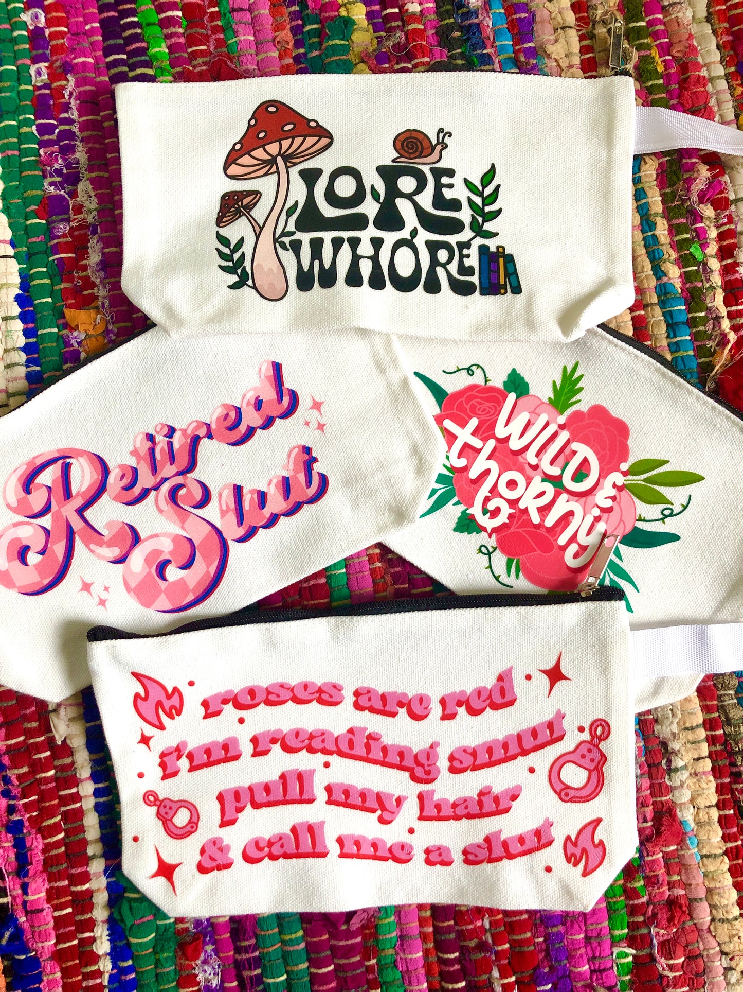 Lore Whore Make Up Pouch