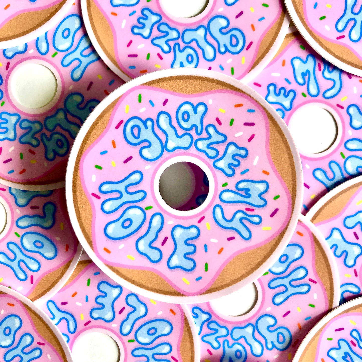 Glaze My Hole Vinyl Sticker