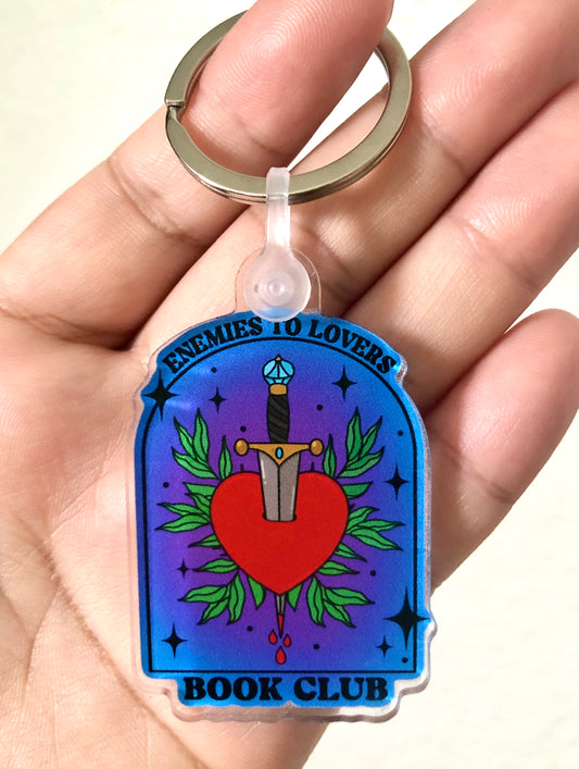 Enemies to Lovers Acrylic Keychain