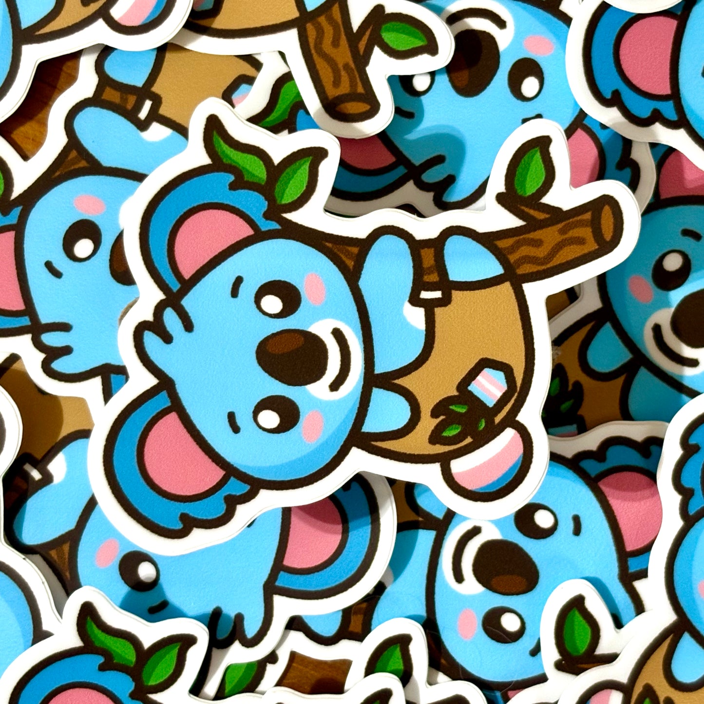 Transsexual Koala Vinyl Sticker