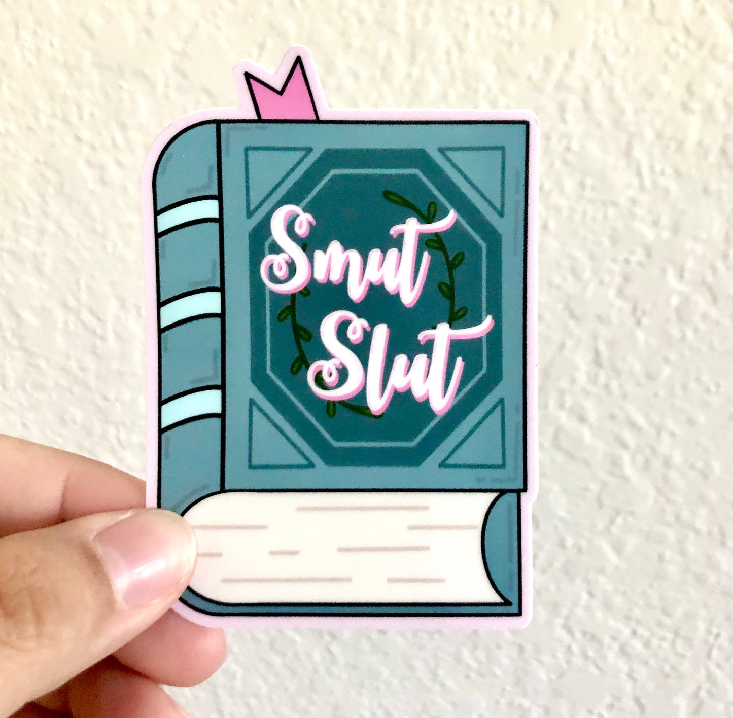 Smut Slut Book Vinyl Sticker