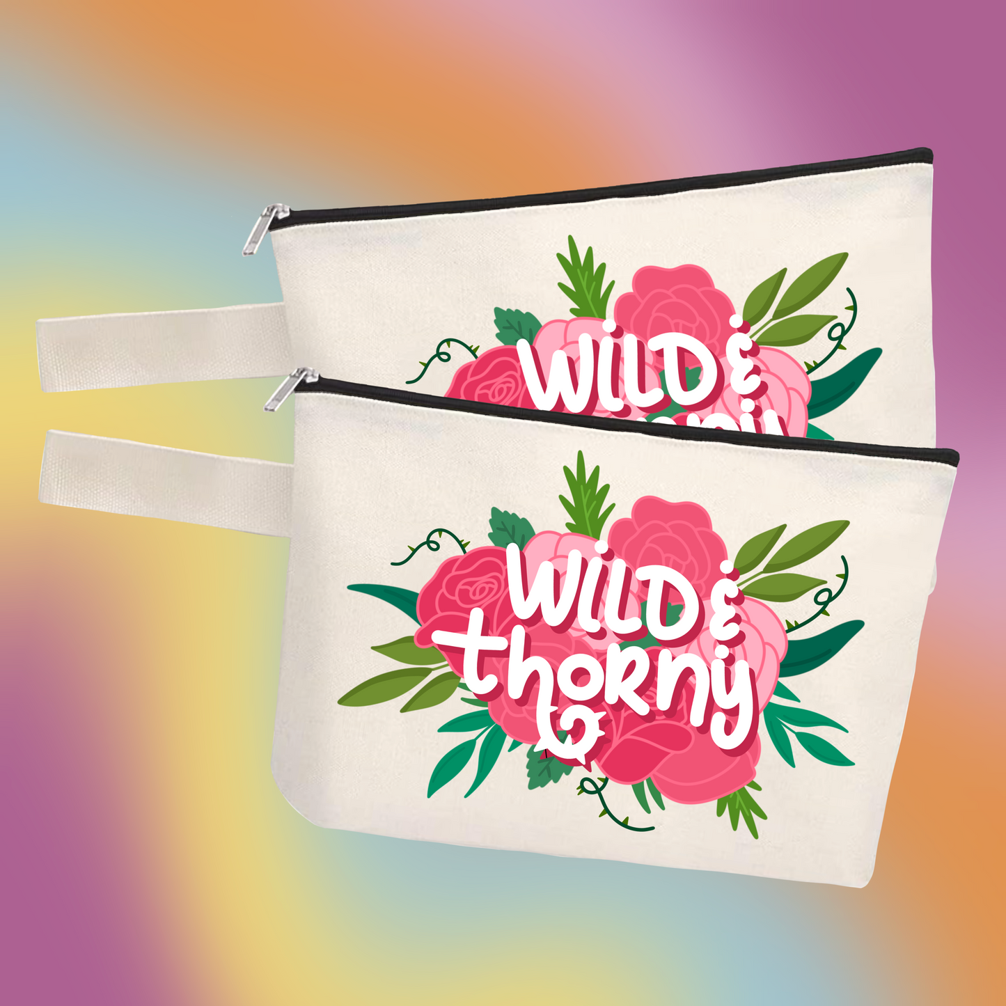 Wild & Thorny Make Up Pouch