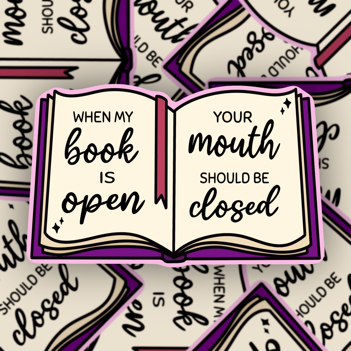 Bookish Collection Sticker Pack- 5 Pieces