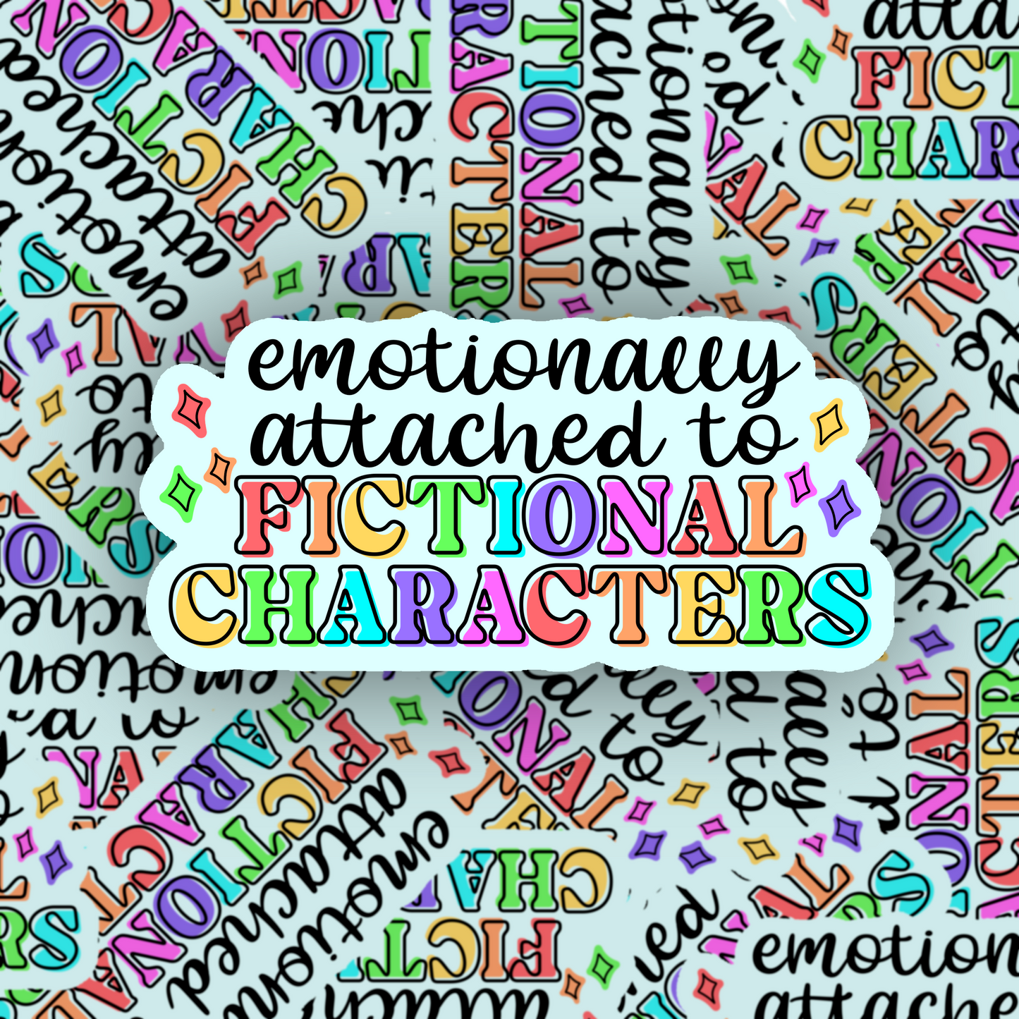 Bookish Collection Sticker Pack- 5 Pieces
