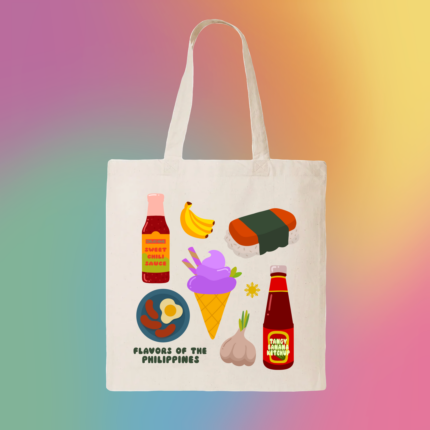 Flavors of the Philippines Tote Bag